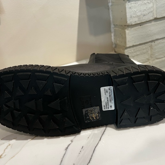 Schultz Black Leather Chelsee moto Boot - Picture 8 of 9